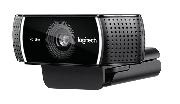 Доступная веб-камера Logitech C922 для начинающих стримеров с углом обзора 78 градусов